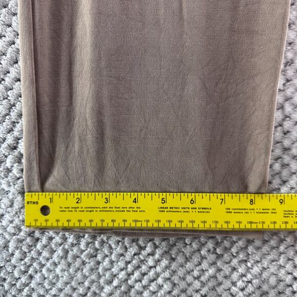 Chicos Travelers Pants 1R 8-M Brown Pull on Elastic Waist Straight Leg High Rise - Picture 12 of 14